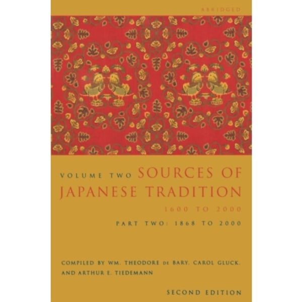 Sources of Japanese Tradition, Abridged (häftad, eng)