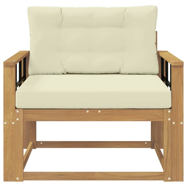Utomhus Mellansoffa Polyester Vit
