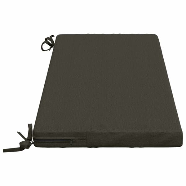 Bänk kudde SOEST 100% Polyester Antracit 120 x 40 x 5 cm
