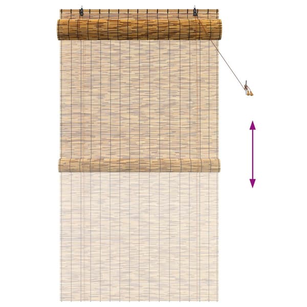 Rullgardin Brun 120 x 220 cm Vass
