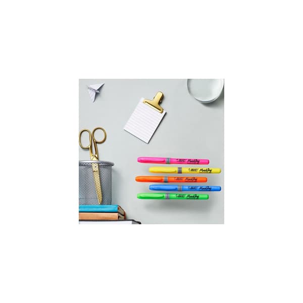 Överstrykningspennor BIC Grip 15/fp