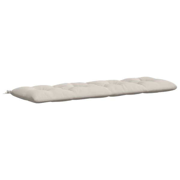 Bänk kudde VIANEN 100% Polyester Vit 190 x 60 x 12 cm