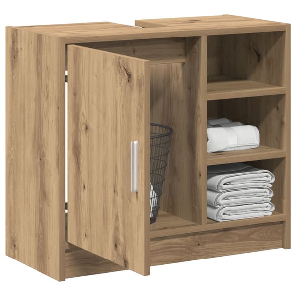 Badrumsskåp Artisan Ek 63 x 29 x 55 cm Konstruerat trä