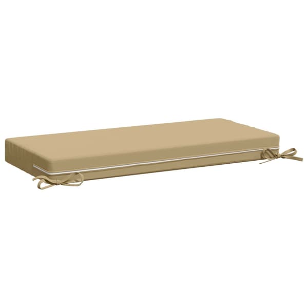 2-delade Bänk Kuddar SOEST 2 st 100% Polyester Beige