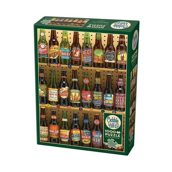 Beer Collection, Pussel, 1000 bitar, Cobble Hill