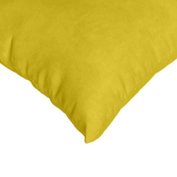 Sofakuddar 2 pcs Gul 70 x 50 cm Kordread tyg