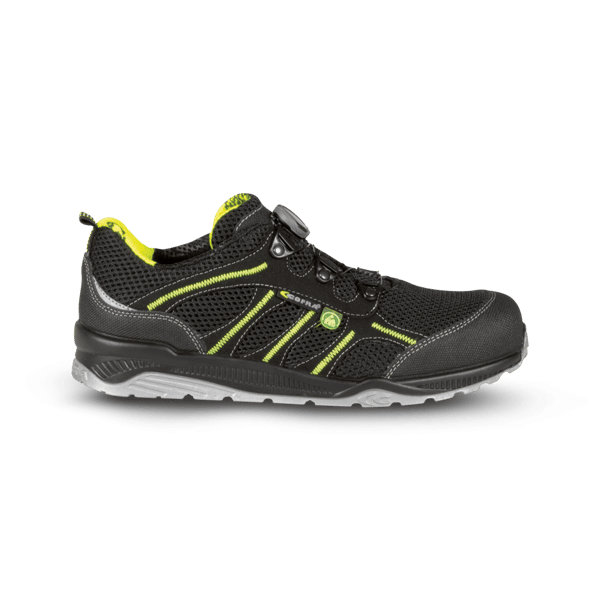 Stack Safety Shoe Black Unisex