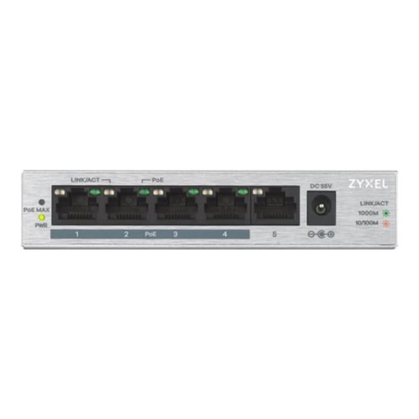 Zyxel GS1005HP - switch - 5 portar - ohanterad