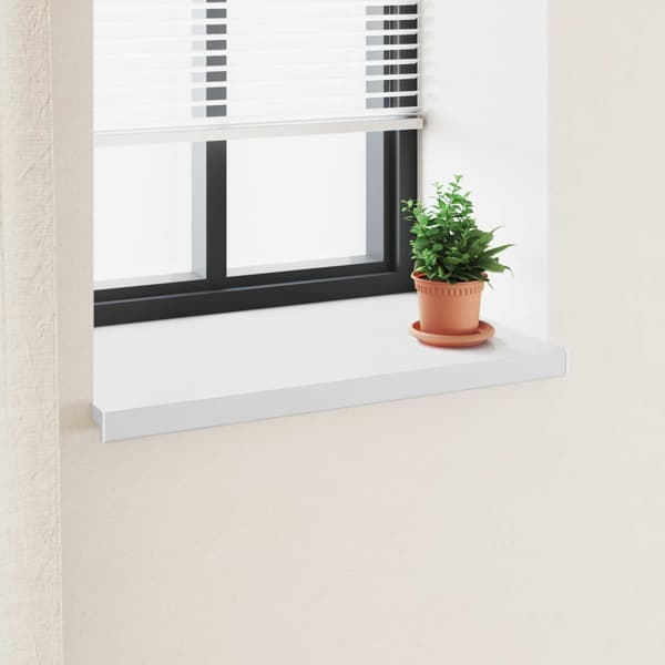 Fönsterbräda Vit 100 x 50 x 4,5 cm PVC