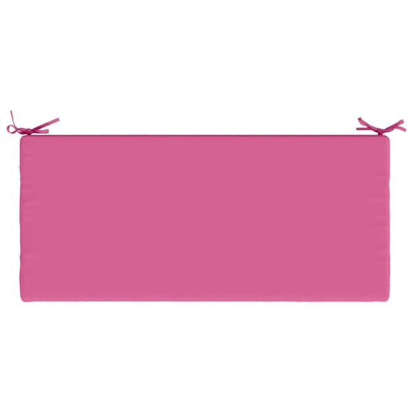 Bänk kudde SOEST 100% Polyester Rosa 120 x 50 x 5 cm