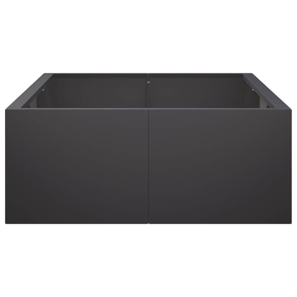 Stödvägg 6 st 200 x 100 x 40 cm Stål Svart