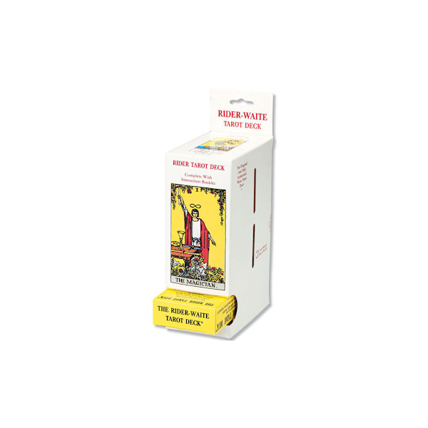 6-unit rider-waite gravity feed display