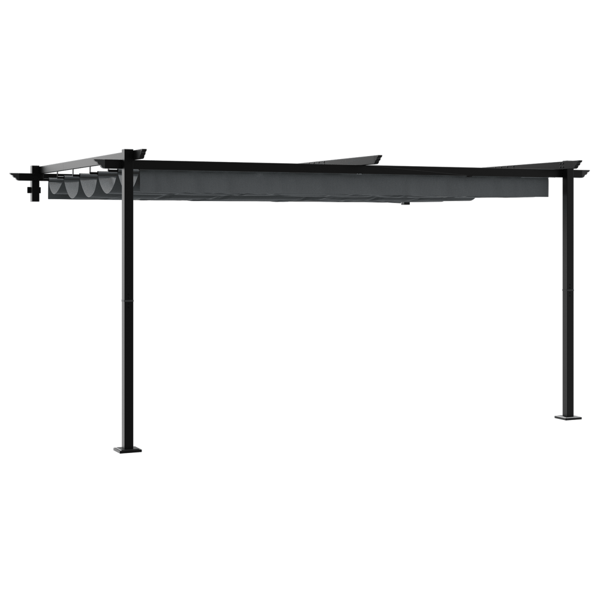 Paviljong Antracit 400 x 300 x 200 cm Polyester