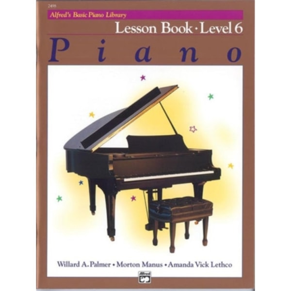 ALFREDS BASIC PIANO COURSE LESSON BOOK 6 (häftad, eng)