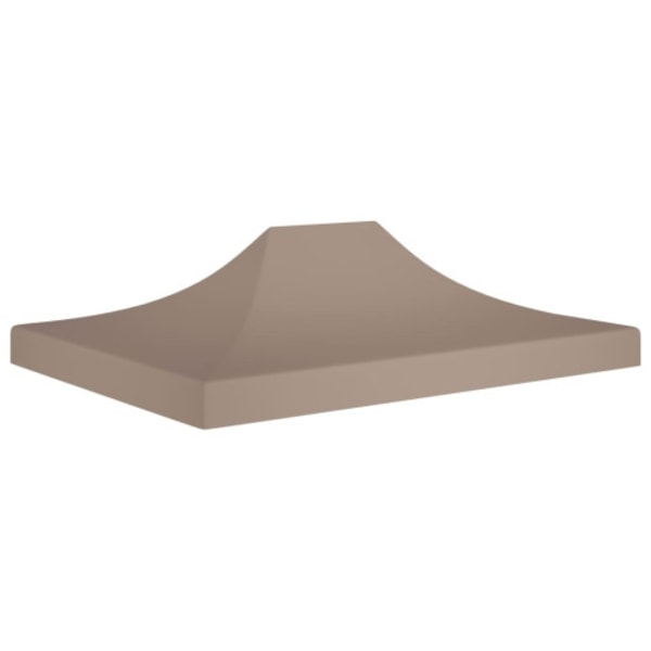 Tak till partytält 4,5x3 m taupe 270 g/m²