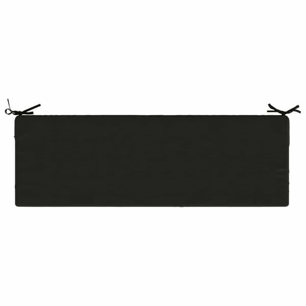 Sittkudde SOEST 100% Polyester Svart 120 x 40 x 10 cm