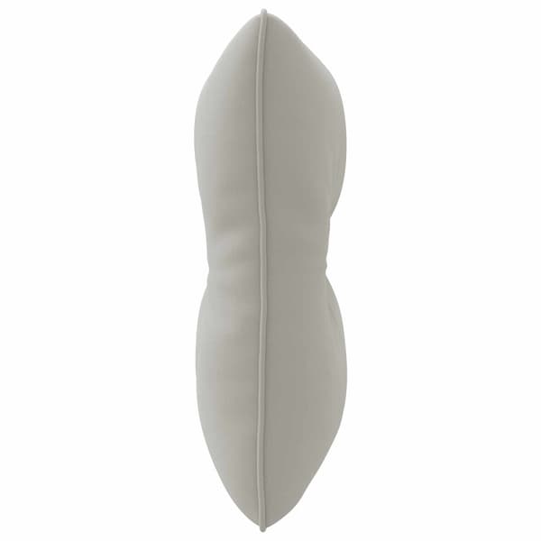Ryggkudde PUTTEN 100% Polyester Grå 40 x 40 x 10 cm