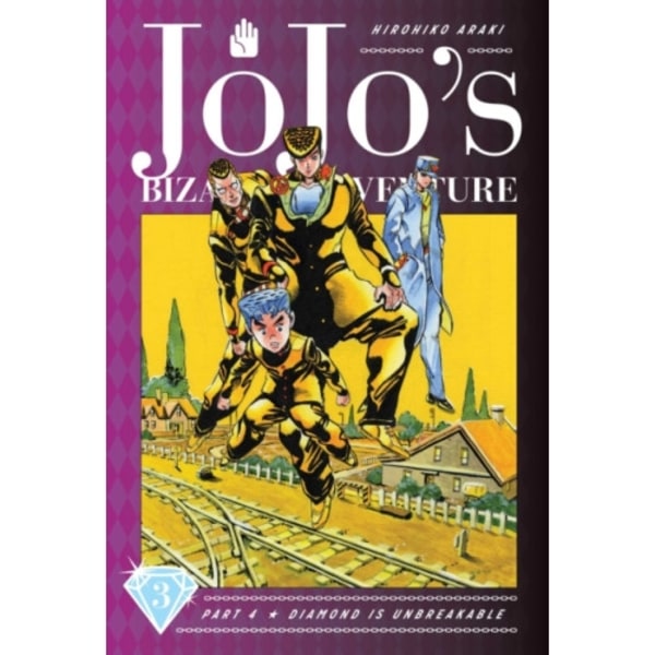 JoJo's Bizarre Adventure: Part 4--Diamond Is Unbreakable, Vol. 3 (inbunden, eng)