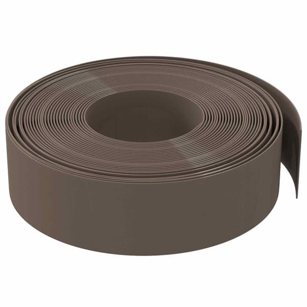 Trädgårdskant 25 m 15 cm PE Brun