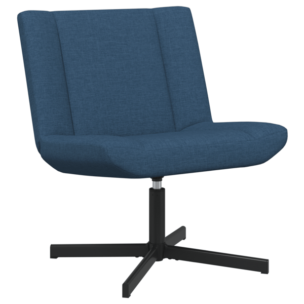 Skrivstol Blå 63 x 75 x 76 cm tyg