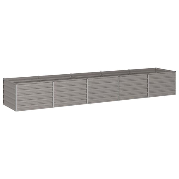 Höjd Trädgårdsbädd Rostig 400 x 80 x 55 cm corton