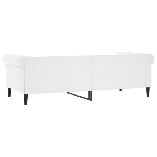 Dagbädd vit 80x200 cm konstläder