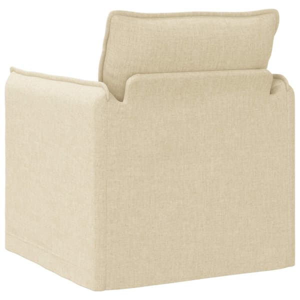 Soffa Kräm 75 x 82 x 85 cm tyg
