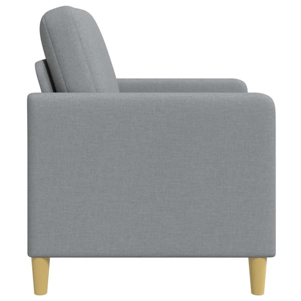 Soffa med förvaring Ljusgrå 72 x 78 x 87 cm Polyester