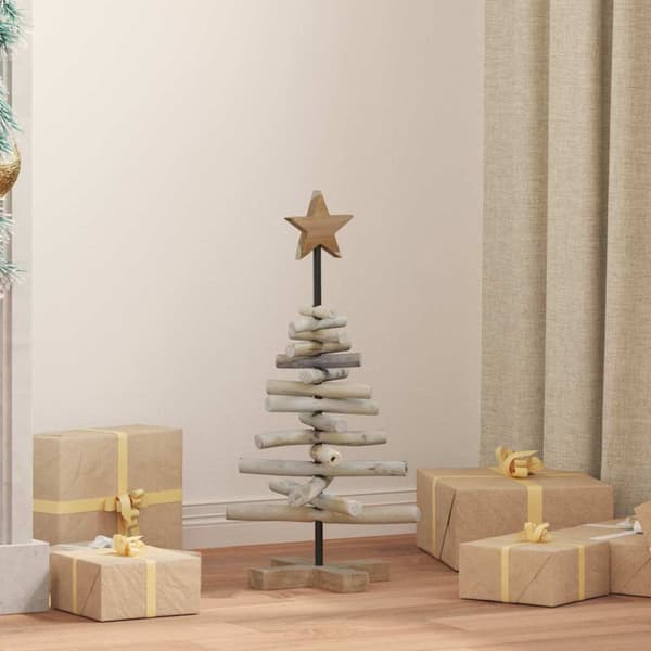 Julgran Brun 60 cm Massivt teakträ