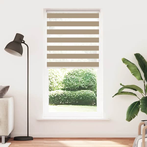 Rullgardin zebra 95x230 cm tyg bredd 90,9 cm polyester