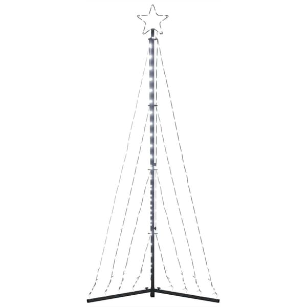LED julgran 339 LEDs kallvit 187 cm