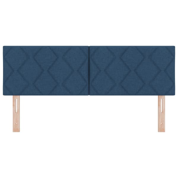 Huvudgavel Blå 160 cm tyg