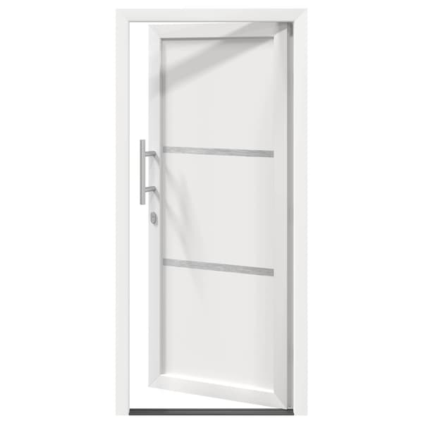 Framdörr Vit 98 x 208 cm PVC