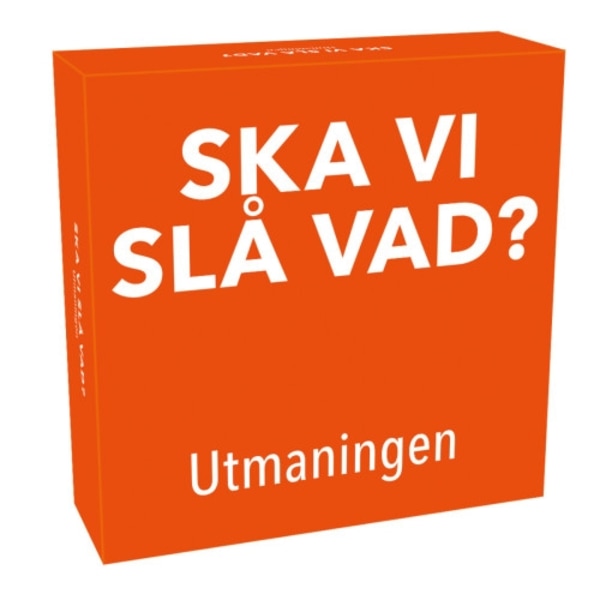 Ska vi slå vad, Utmaningen!