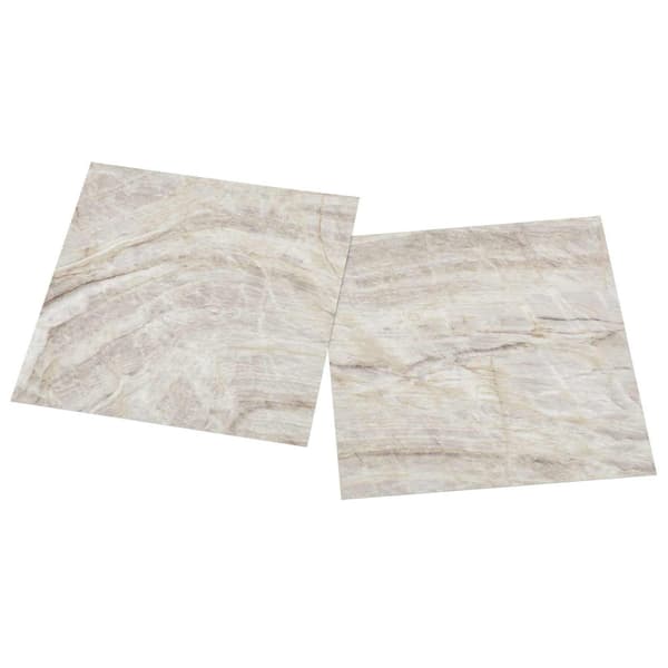 Golvplankor 55 pcs Beige 5,11 m² PVC