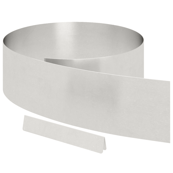 Kant för gräsmatta Silver 450 x 0,05 x 20 cm Rostfritt stål
