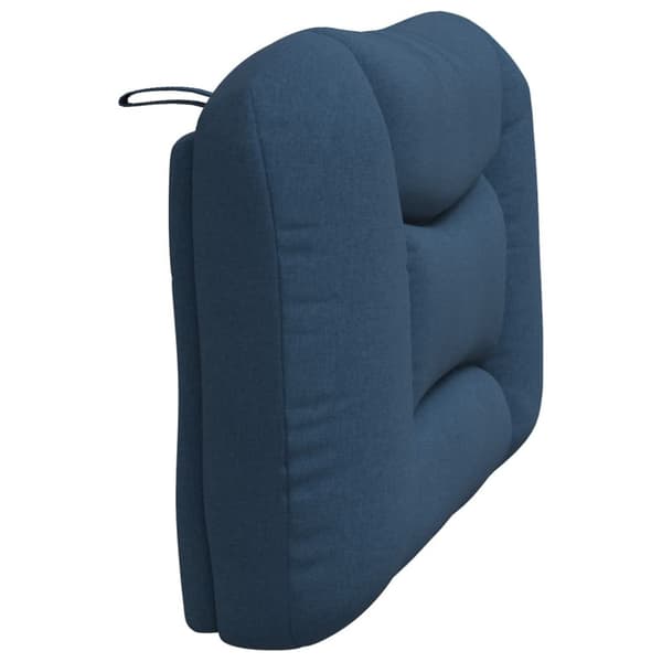 Headboard Cushion "Hvar" Blue 100 cm Fabric