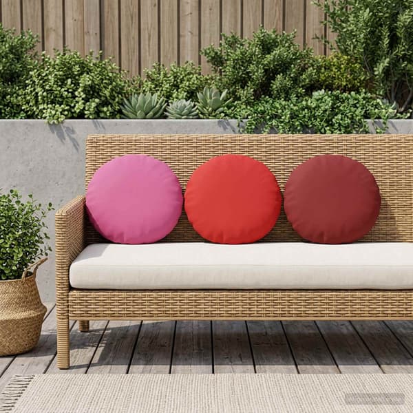 Kudde med kudde HEERLEN 6 st Rosa Polyester