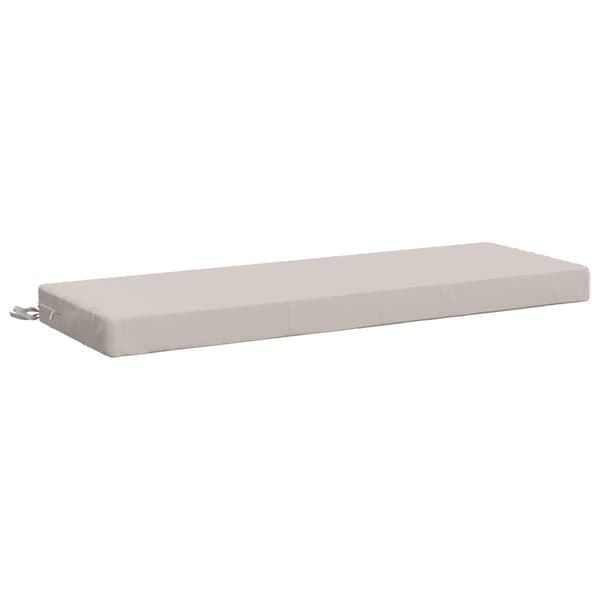 Bänk kudde SOEST 100% Polyester Vit 120 x 40 x 8 cm
