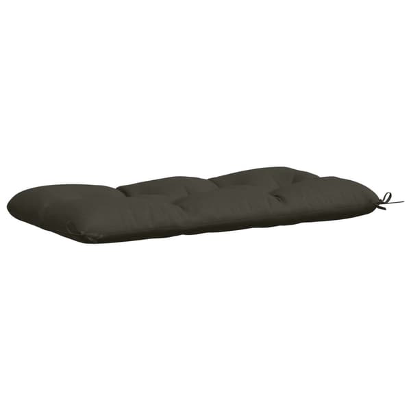 Bänk kudde VIANEN 100% Polyester Antracit 100 x 60 x 12 cm
