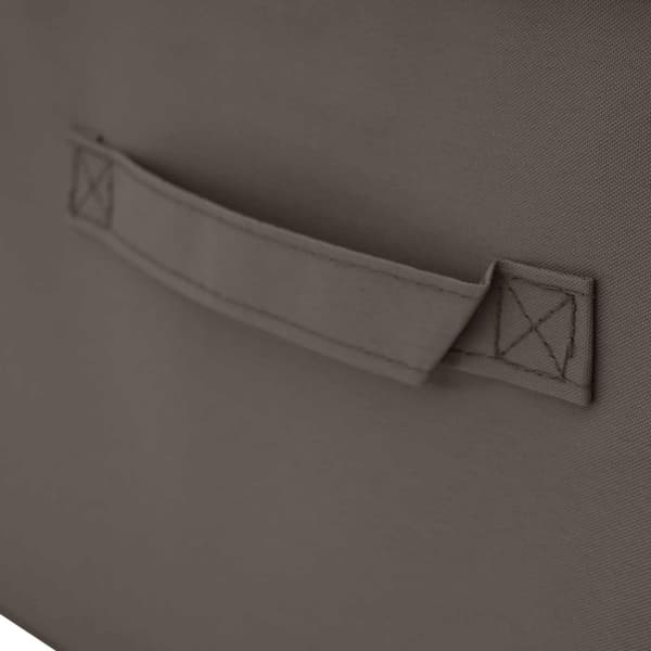 Förvaringslåda Grå 100 x 50 x 18 cm Non-woven tyg