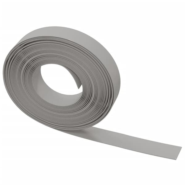Rabattkant grå 10 m 10 cm polyeten