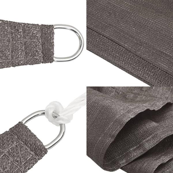 Solsegel 160 g/m² antracit 3/4x2 m HDPE