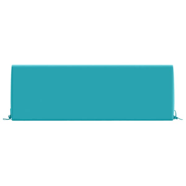 Ryggkudde SOEST 100% Polyester Turkos 120 x 20 x 40 cm