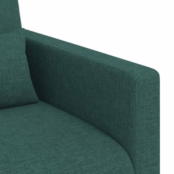 Soffset 2 pcs Mörkgrön 158 x 78 x 80 cm tyg