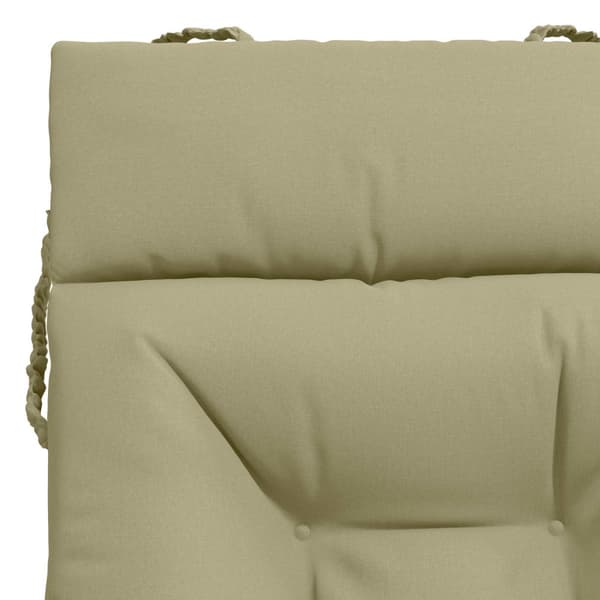 Solstol Kudde VIANEN 100% Polyester Ljusgrön 200 x 70 x 8 cm