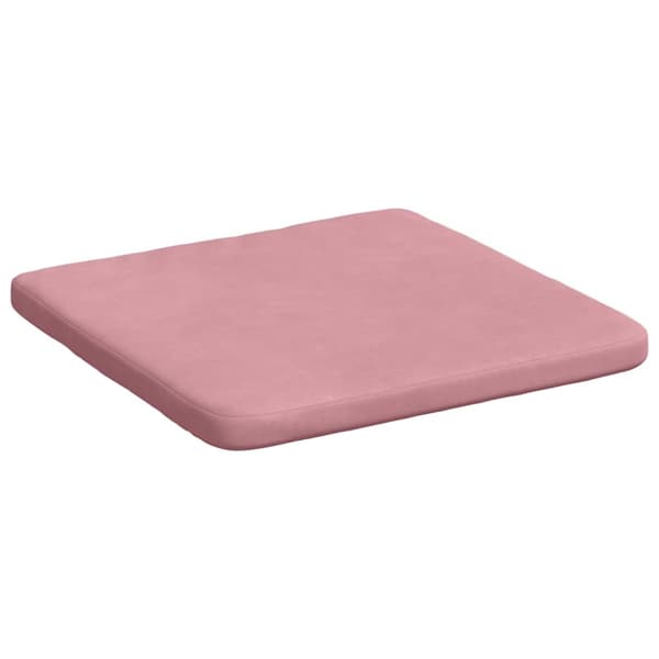 Sittkuddar 4 pcs Rosa 40 x 40 x 3 cm Sammet