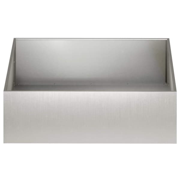 Trädgårdsplanterare 2 st Silver 100 x 100 x 30 cm