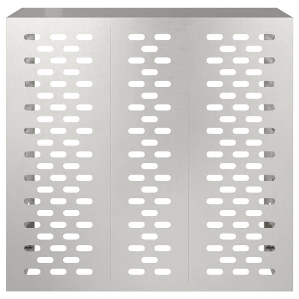 Täckning för Luftkonditionering Silver 110 x 50 x 105 cm