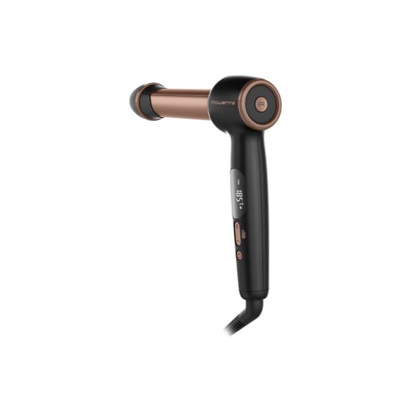 Rowenta Twist Curl CF4620E0 - locktång - svart/rosa